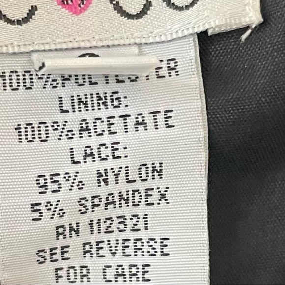 Black Cocktail Dress - Picture 5 of 6